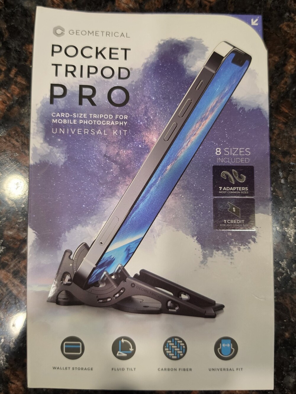 NWT Pocket Tripod Pro - Black